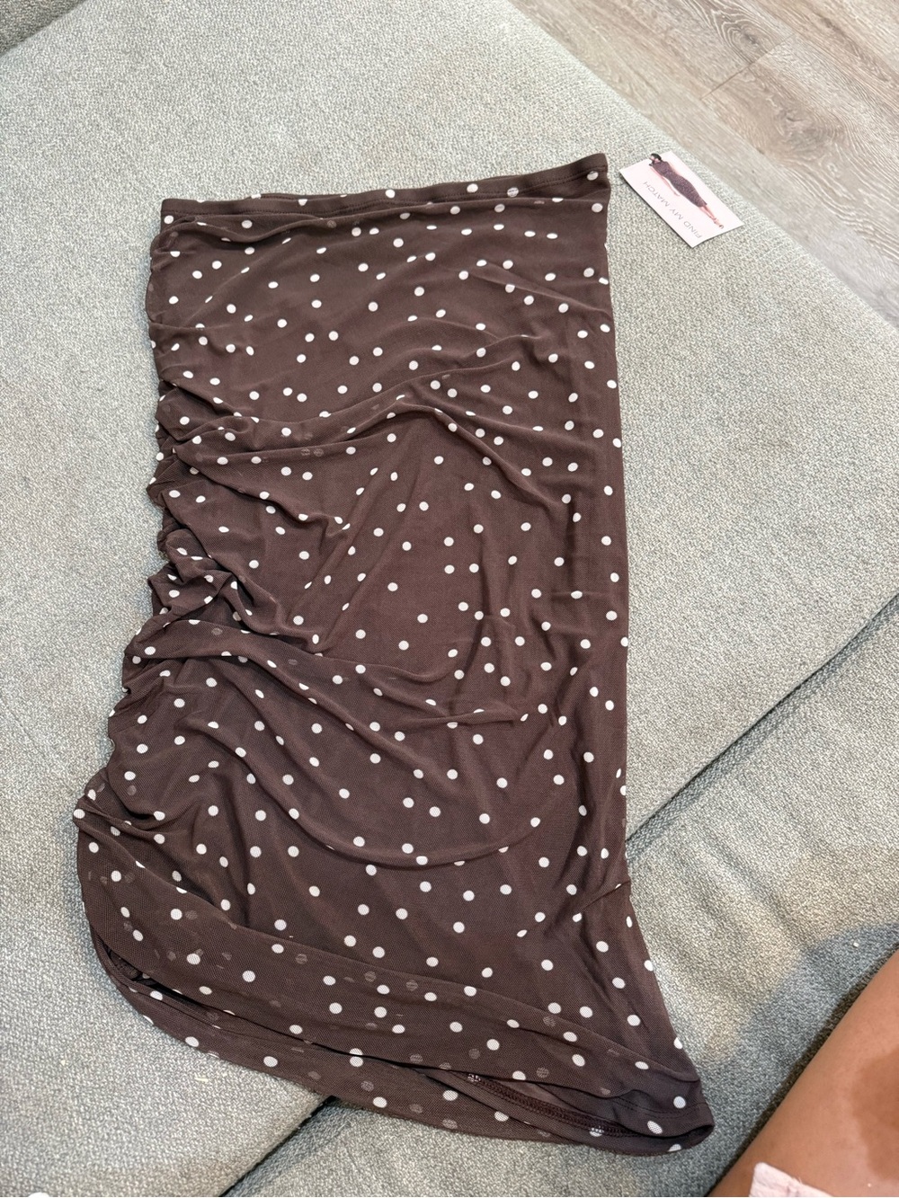 Bwear Brown Lined Skirt